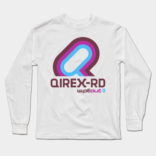 Wipeout 3 Qirex-RD Team Long Sleeve T-Shirt by wearableitems